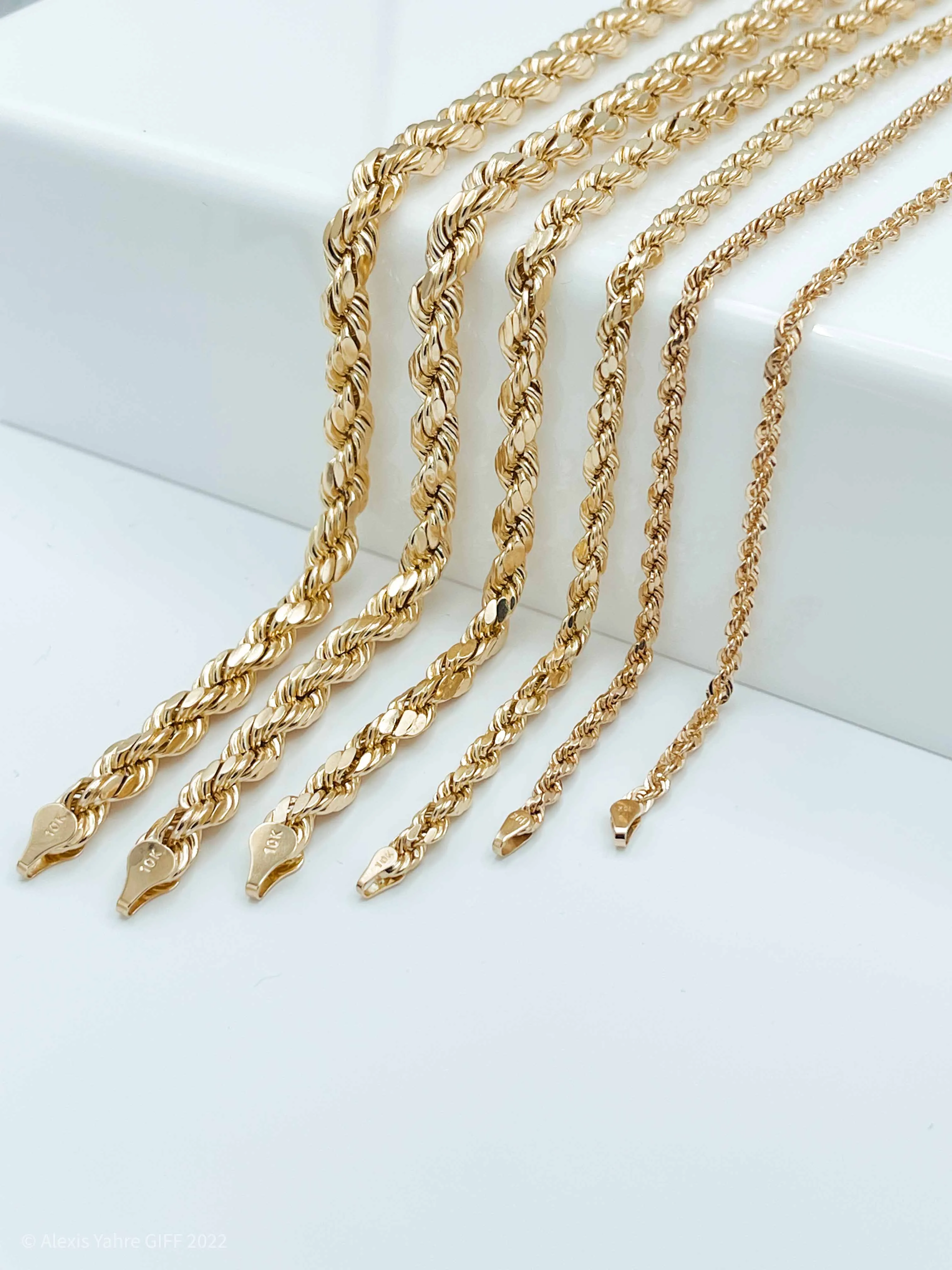 10k Rope Bracelet