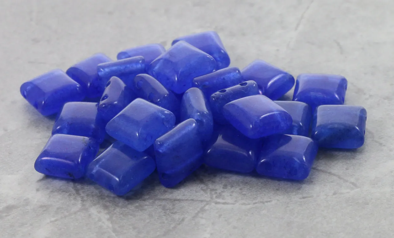 10X10mm Gemstone Spacer Sapphire Grs22