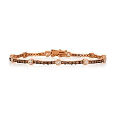 14K R/G BRAC 2.00 DIA