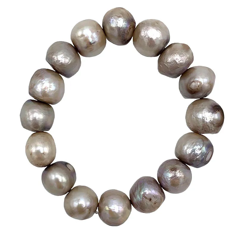 200-03-STR | CHAMPAGNE BAM BAM STRETCH BRACELET