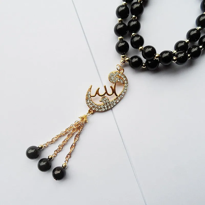 33pcs 2-layer Pearl Beads - High Quality Muslim Religious Set
