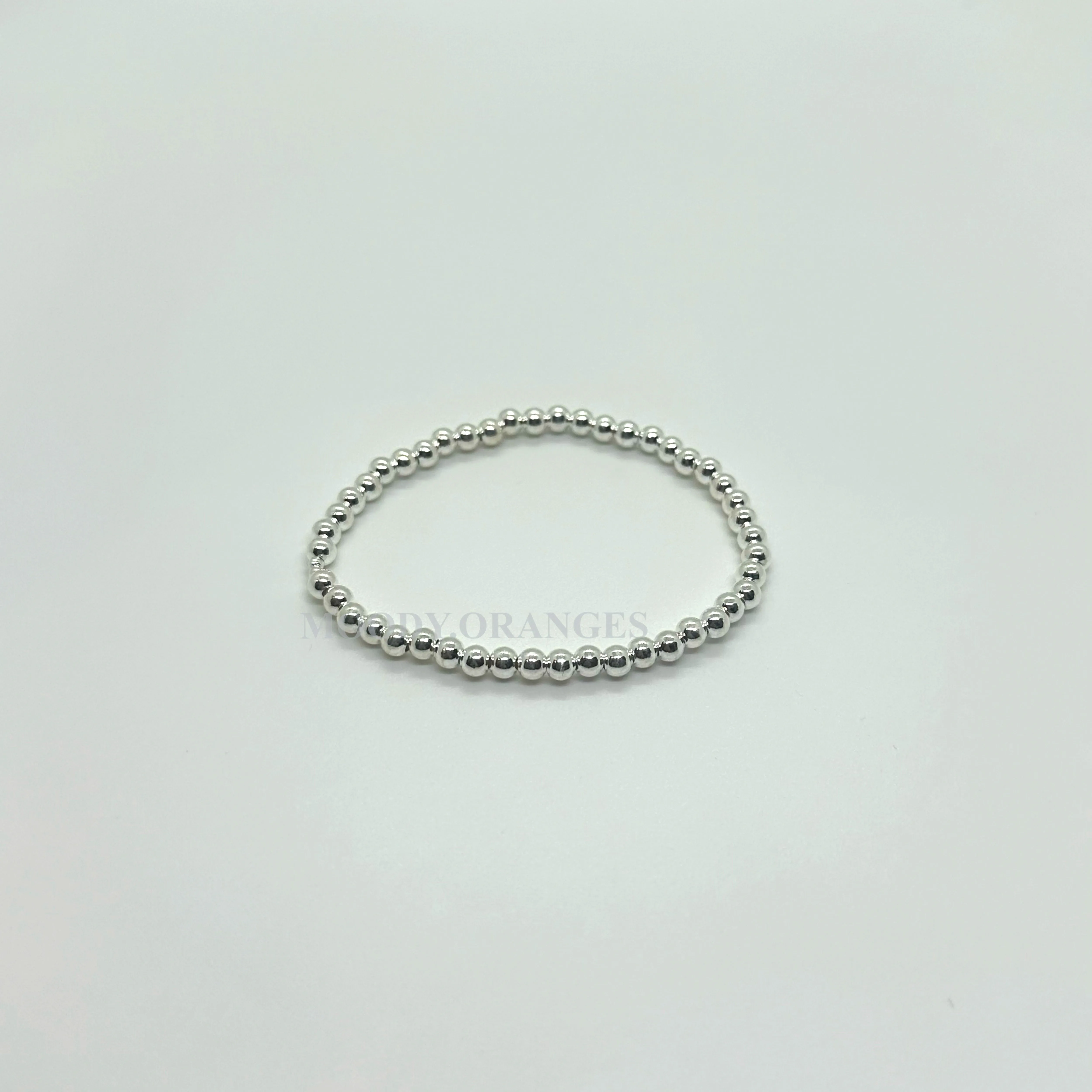 925 Silver - Small Ball Chain Bracelet (01)