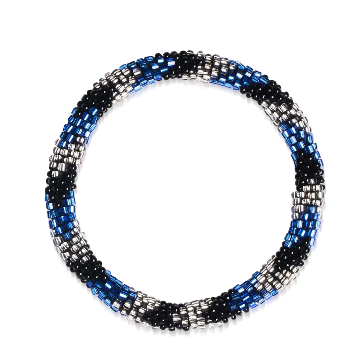 After Midnight | Himalayan Glass Bead Bracelet