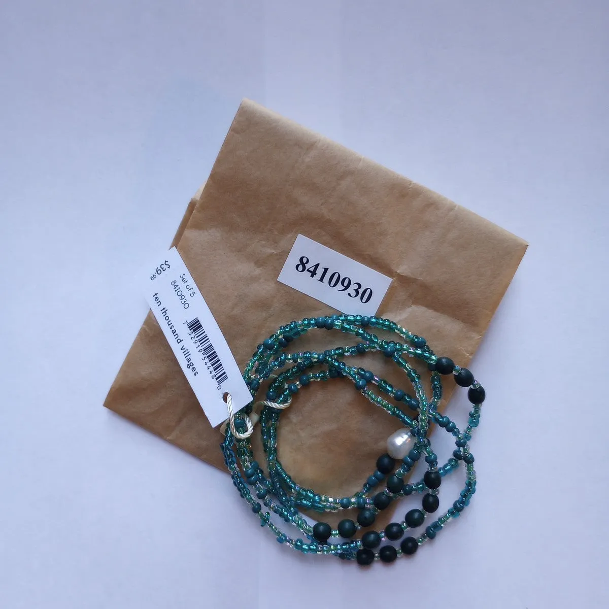 Alba Pearl Seed Bracelet Set