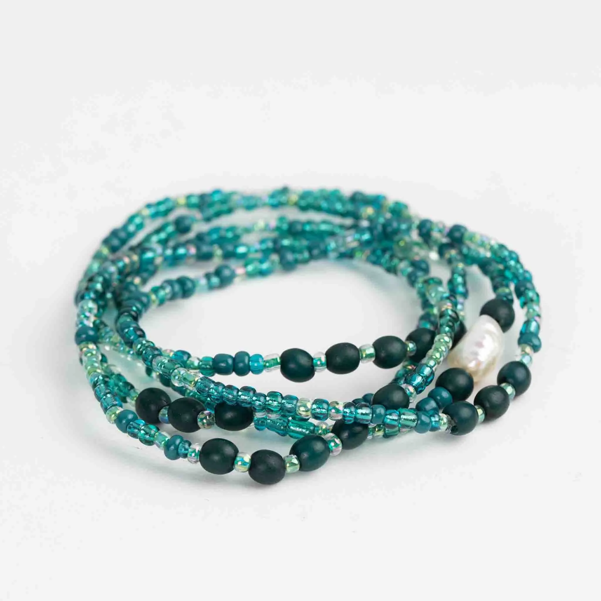 Alba Pearl Seed Bracelet Set