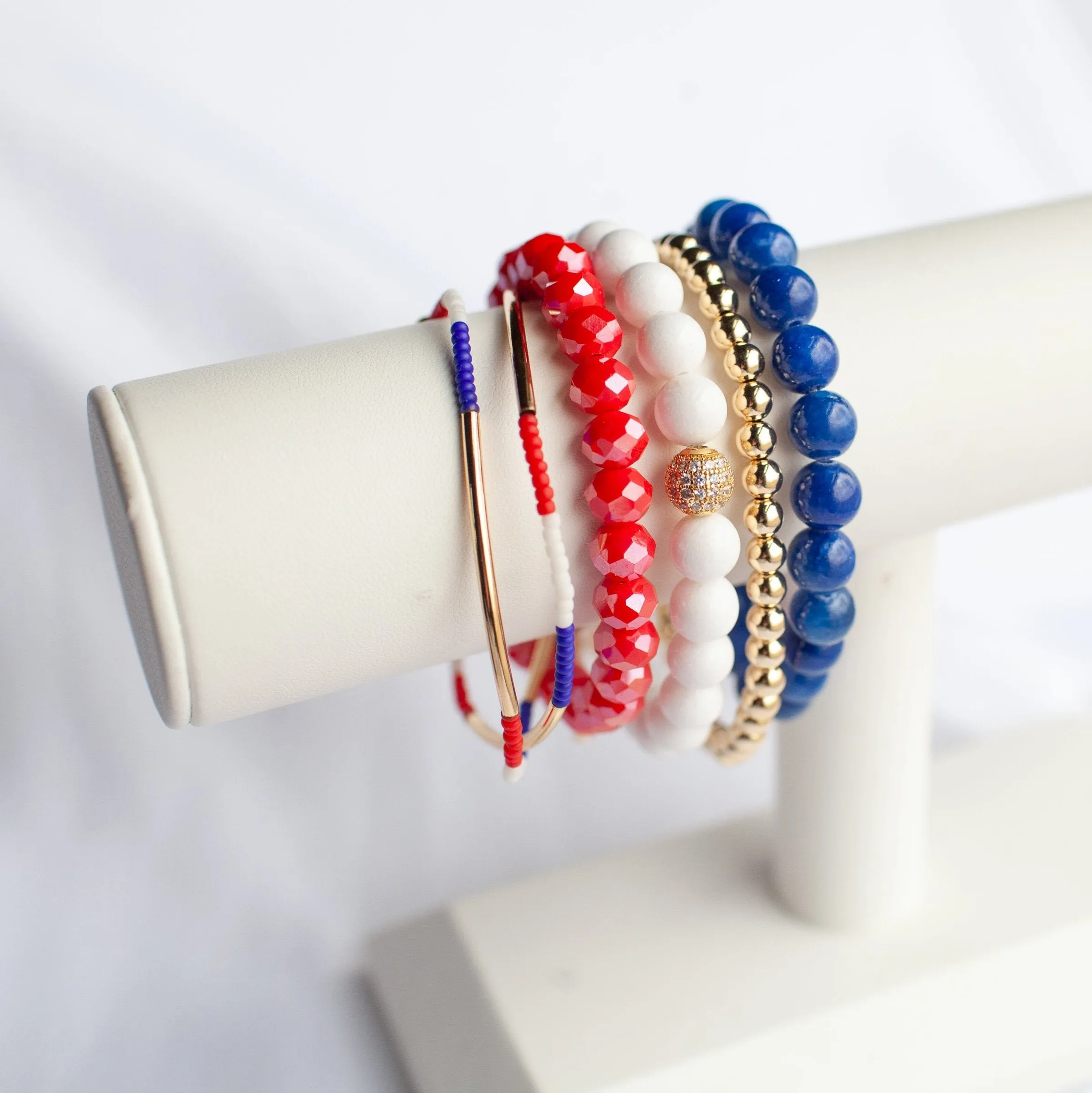 All American Bracelet Stack