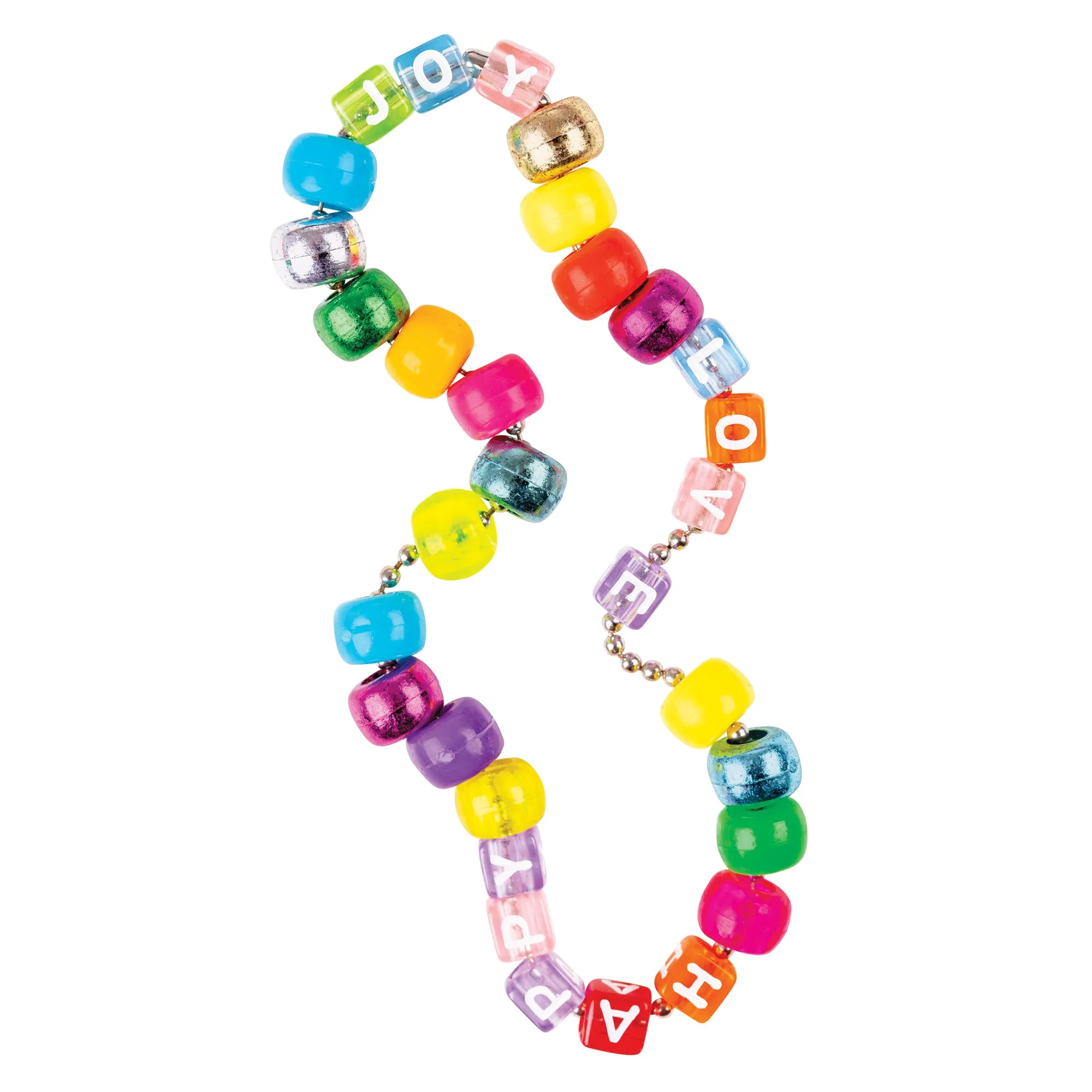 Alphabet Cube Beads Coloured 100g