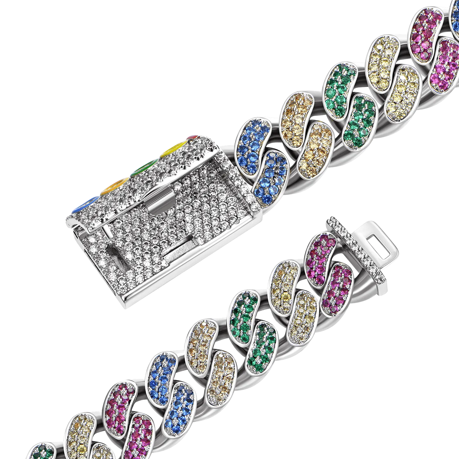 APORRO X COOGI Beating Cuban Bracelet - 12mm