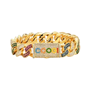 APORRO X COOGI Beating Cuban Bracelet - 12mm
