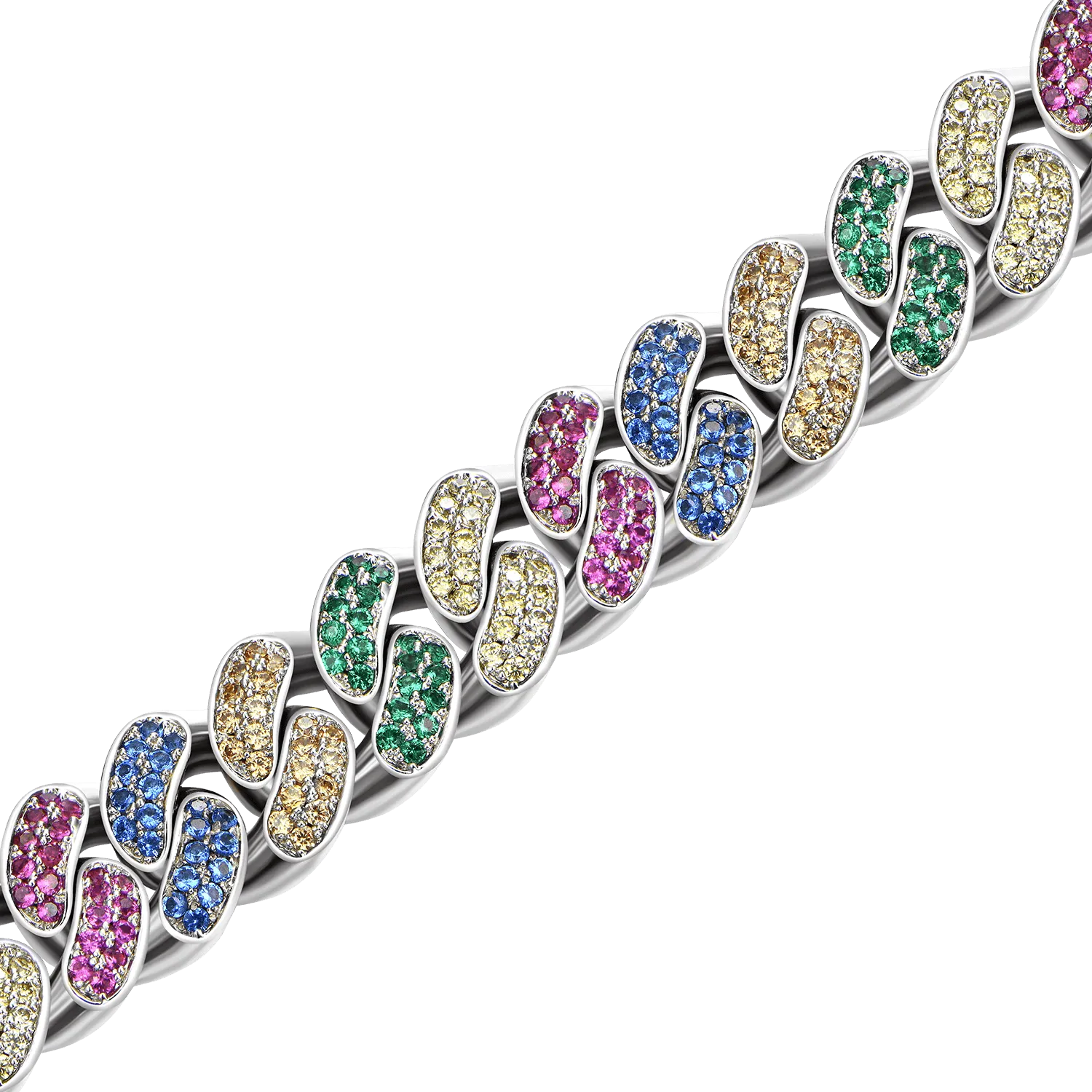APORRO X COOGI Beating Cuban Bracelet - 12mm