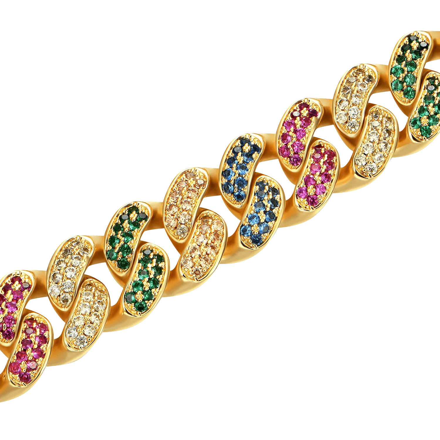 APORRO X COOGI Beating Cuban Bracelet - 12mm