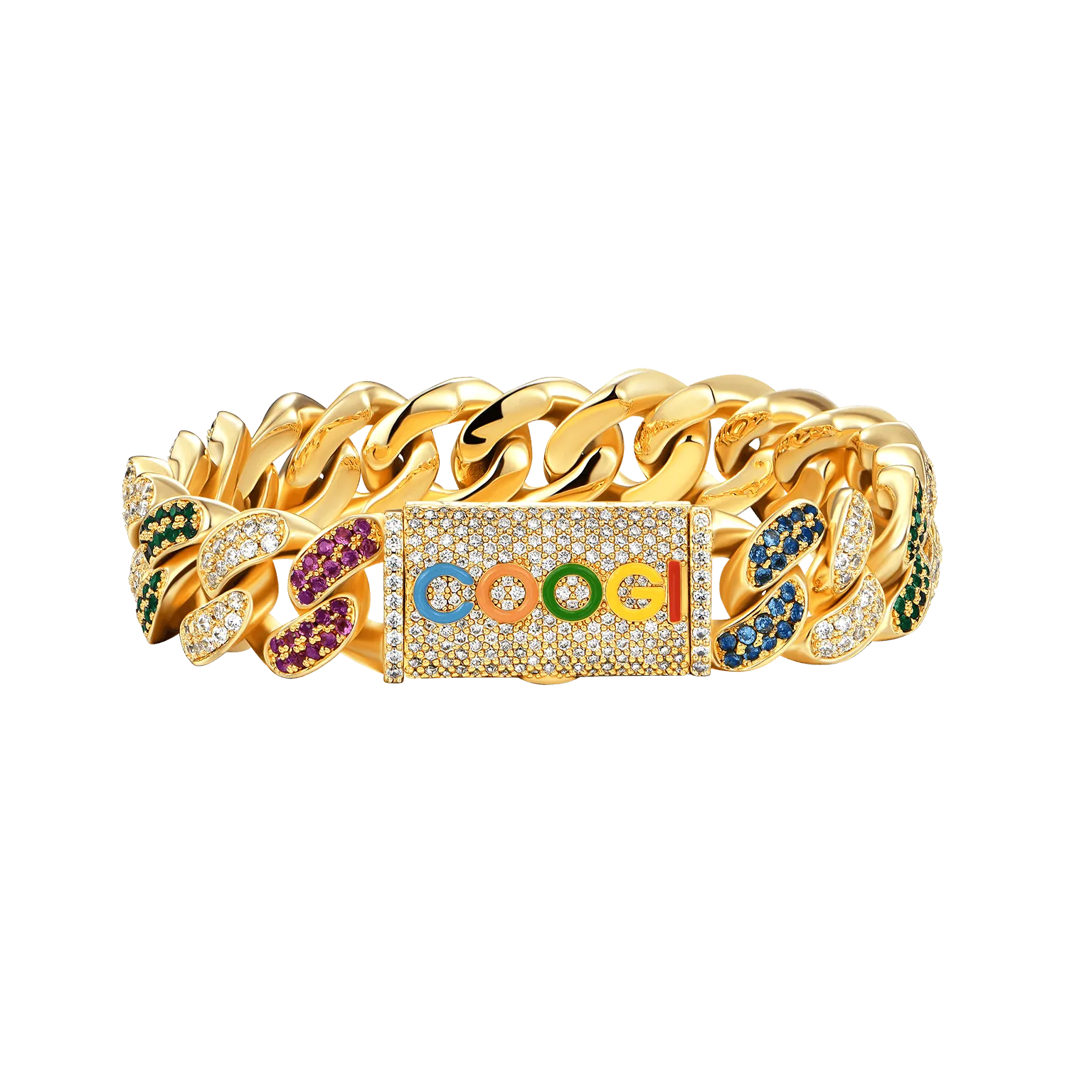APORRO X COOGI Beating Cuban Bracelet - 12mm