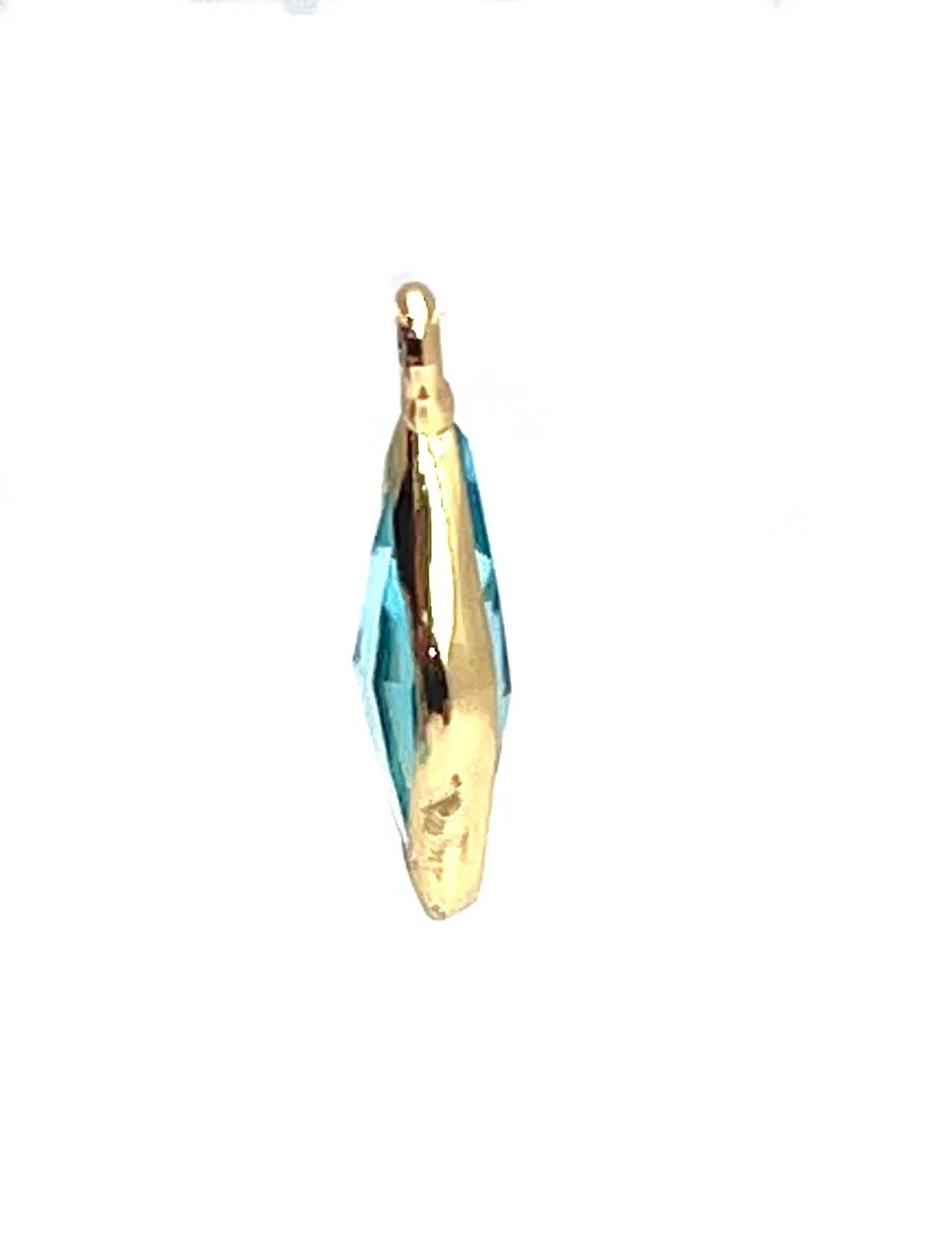 Aqua blue diamond crystal, Sku#1078-1