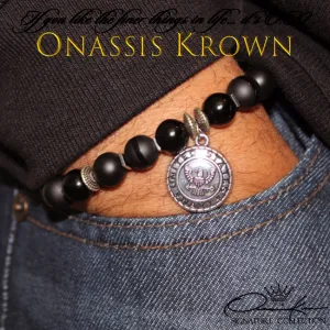 Armed Forces Black Ops Bead Bracelet