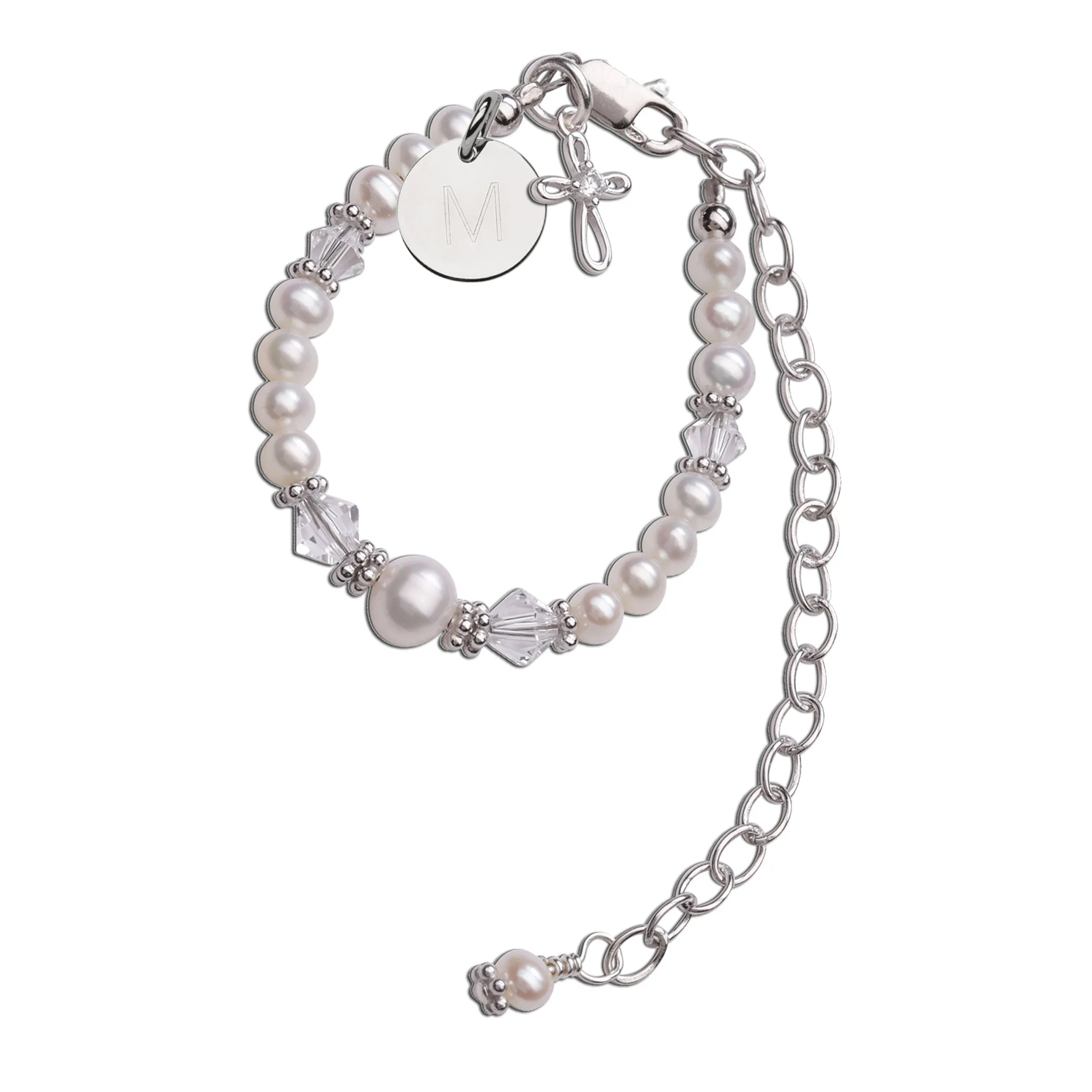 Baptism to Bride® Sterling Silver Baptism Bracelet