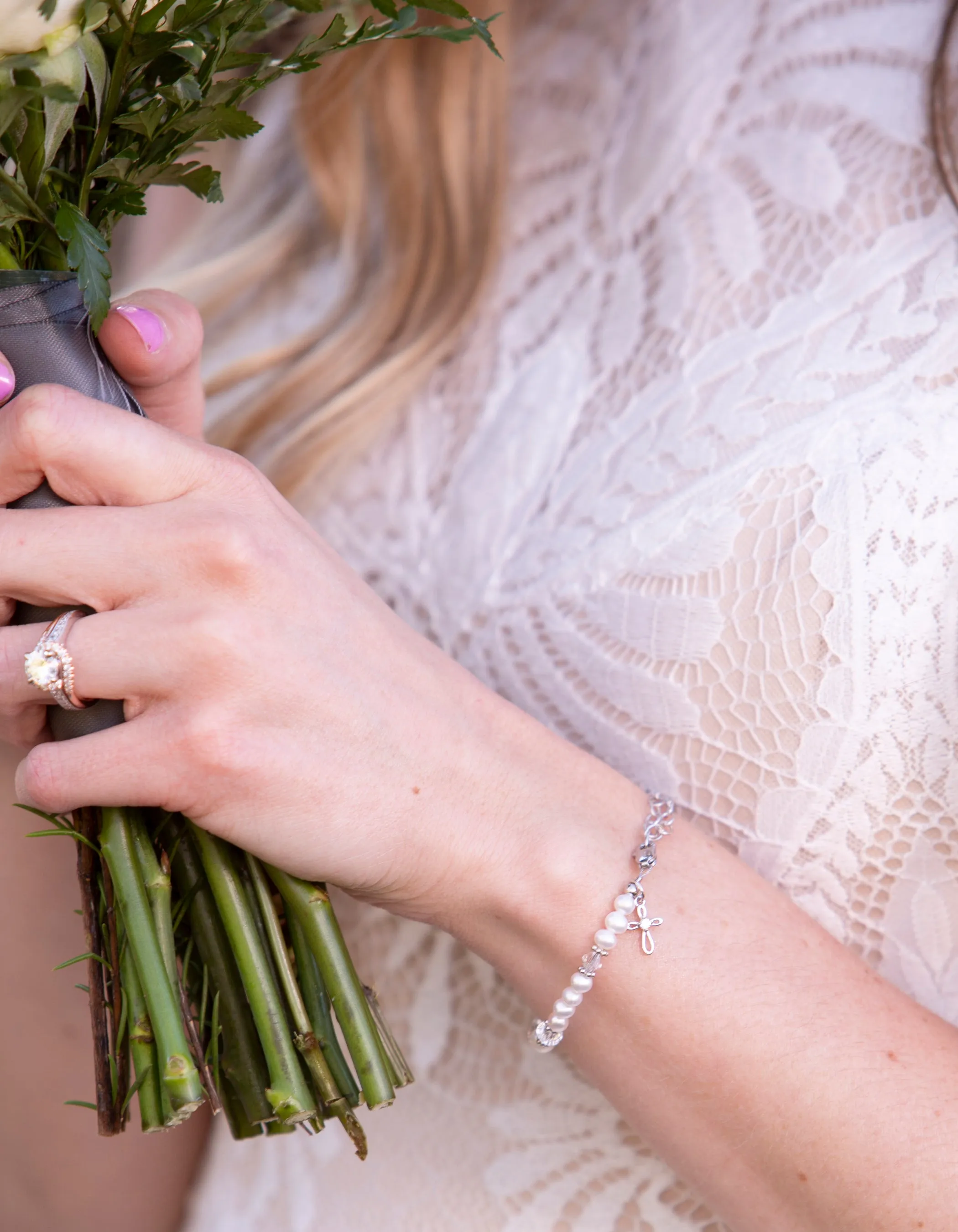 Baptism to Bride® Sterling Silver Baptism Bracelet