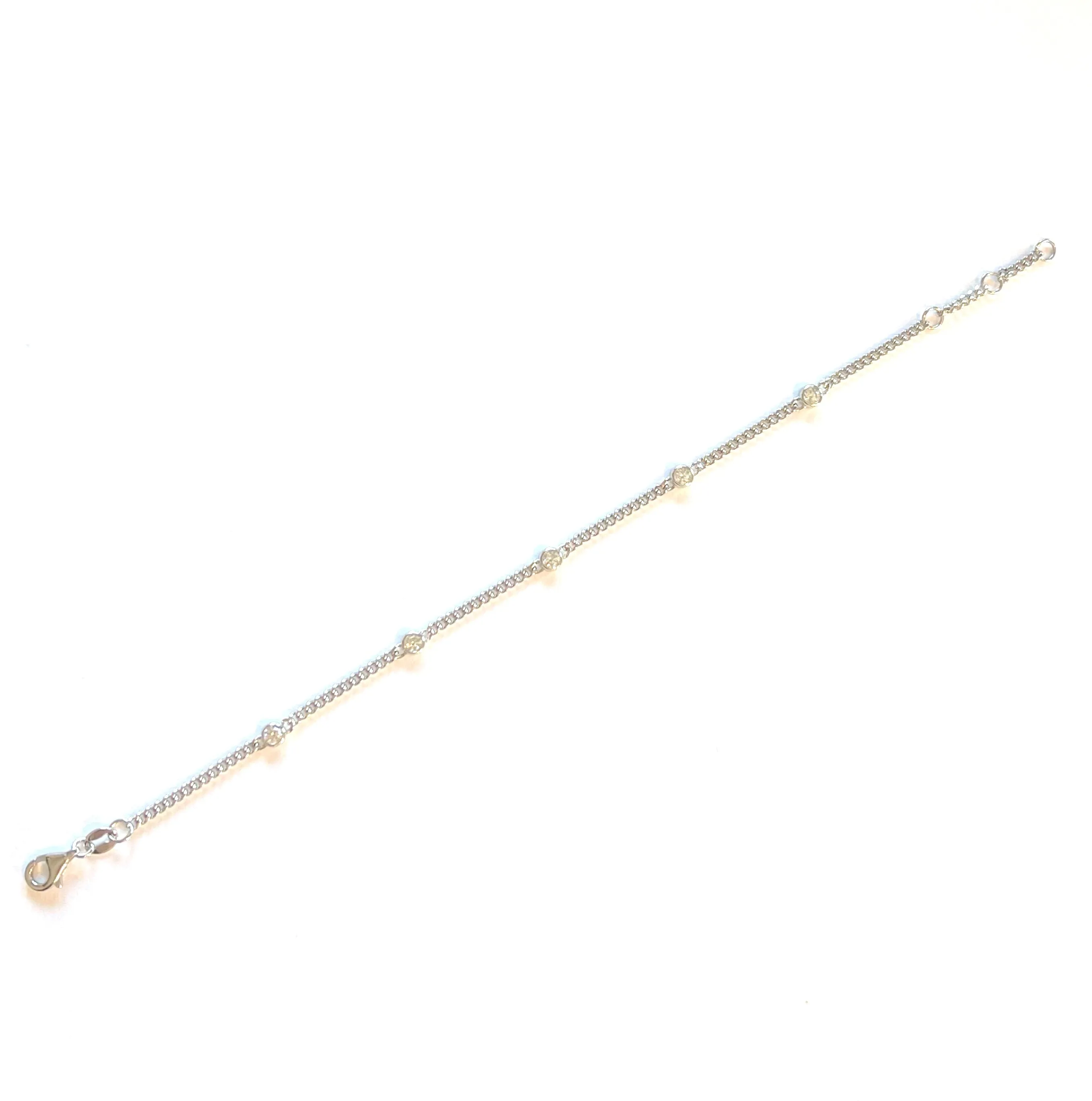 Bayla CZ Bezel Bracelet