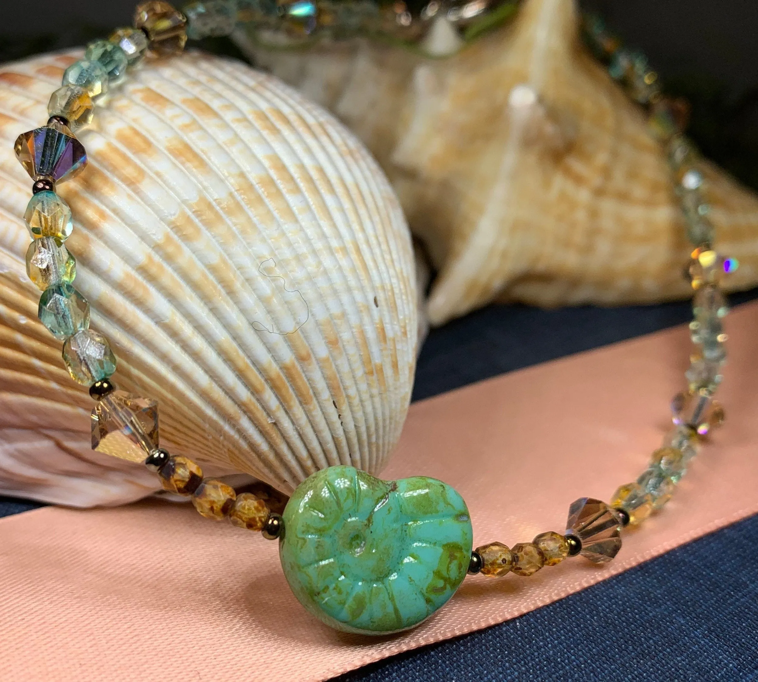 Beachy Seashell Ankle Bracelet