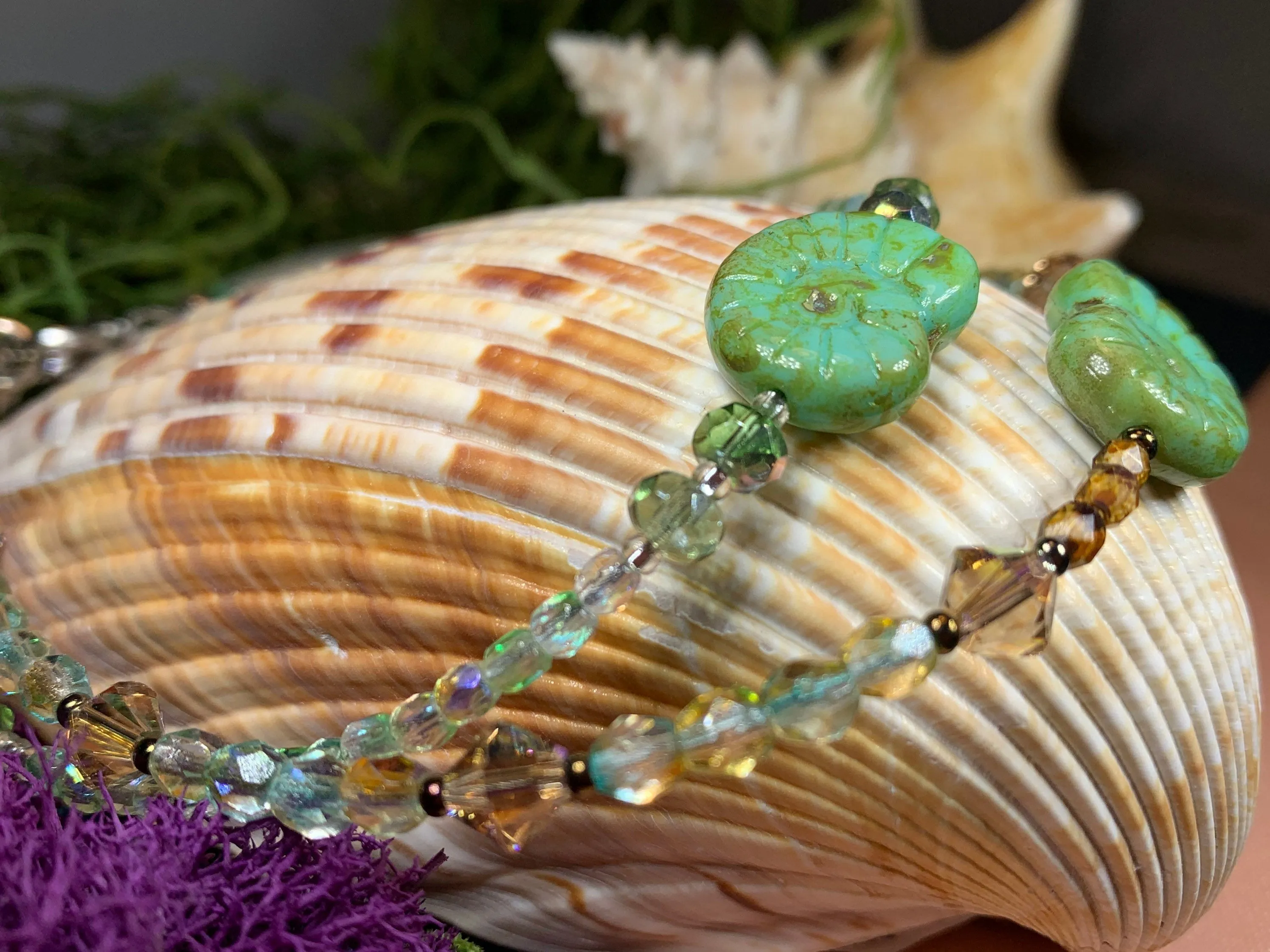 Beachy Seashell Ankle Bracelet
