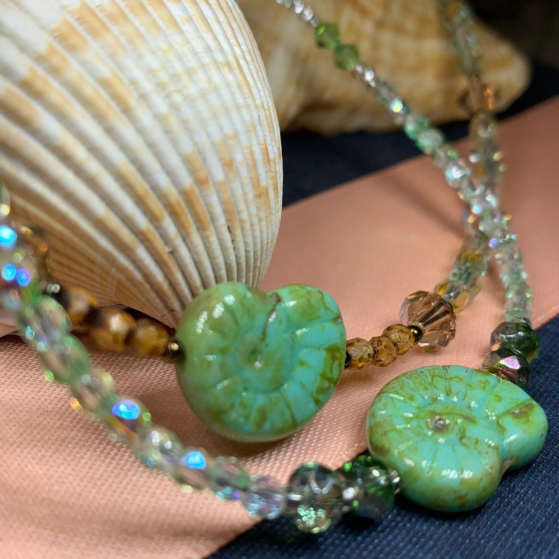 Beachy Seashell Ankle Bracelet