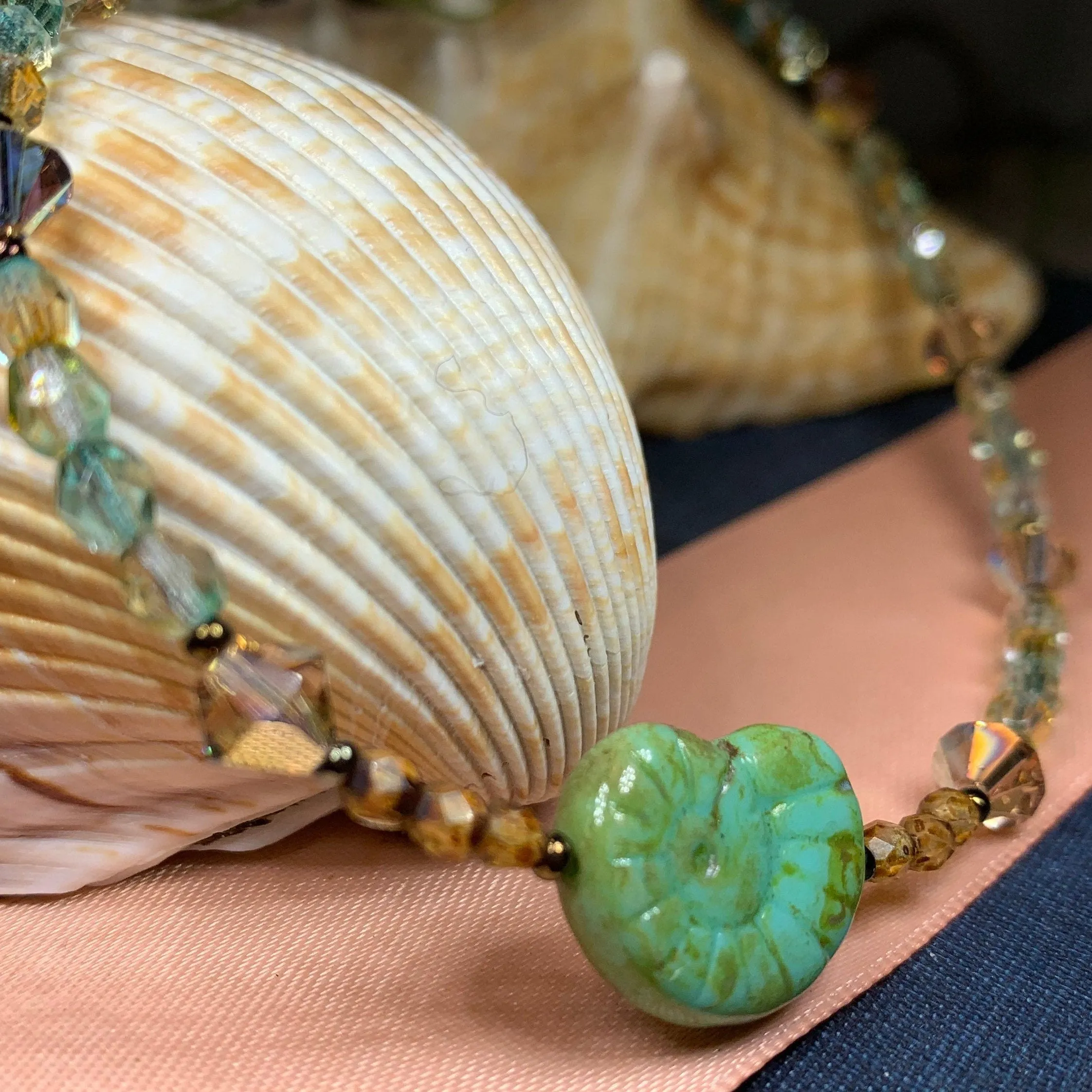 Beachy Seashell Ankle Bracelet