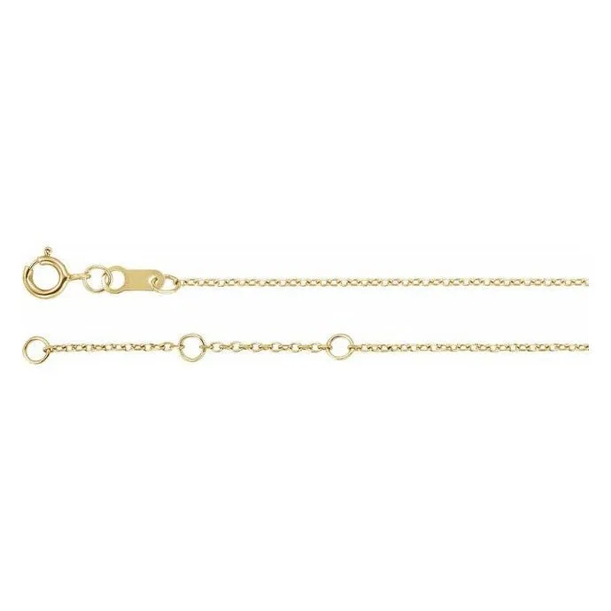 Bezel-set Birthstone Bracelet