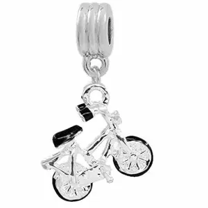 Bike/bicycle European Bead Compatible for Most European Snake Chain Bracelet