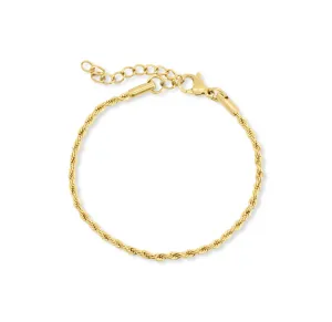 BILLIE THIN ROPE CHAIN BRACELET