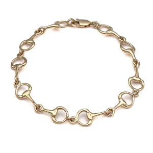 Bit Bracelet, 14k Gold