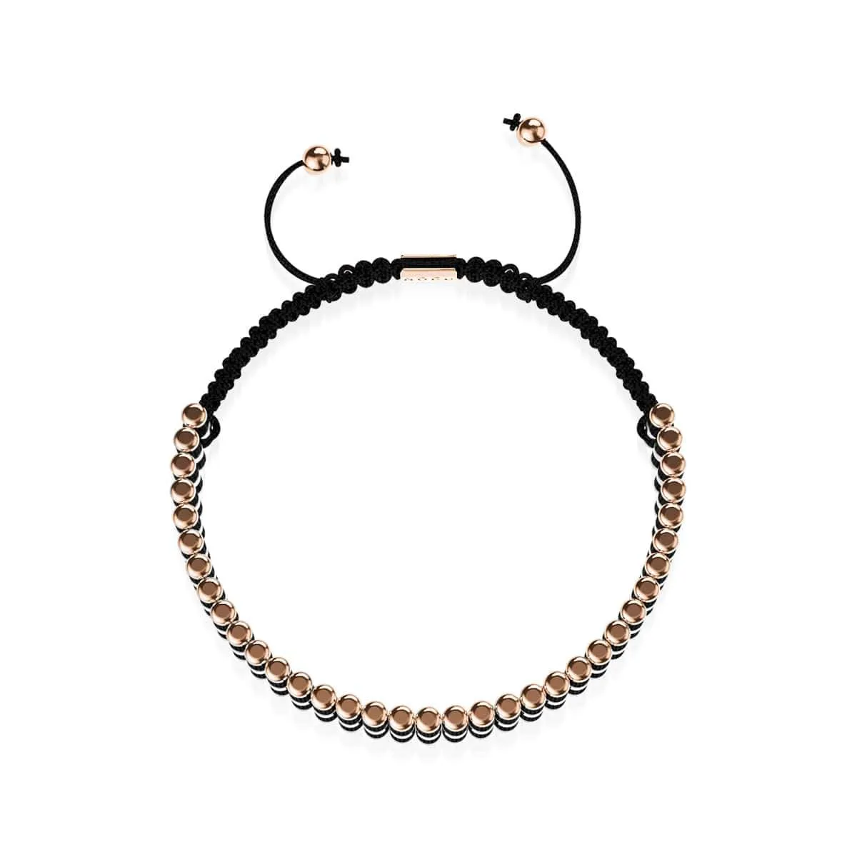 Black | 18k Rose Gold | Amici Bracelet