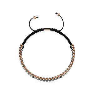 Black | 18k Rose Gold | Amici Bracelet