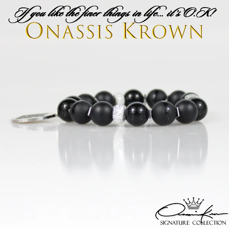 Black Queen Bead Bracelet