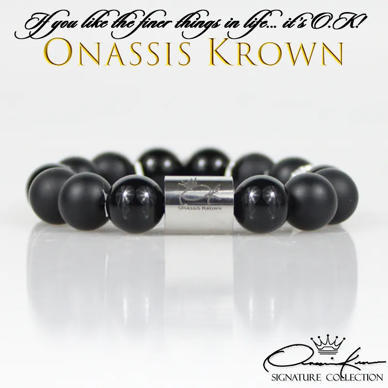 Black Queen Bead Bracelet