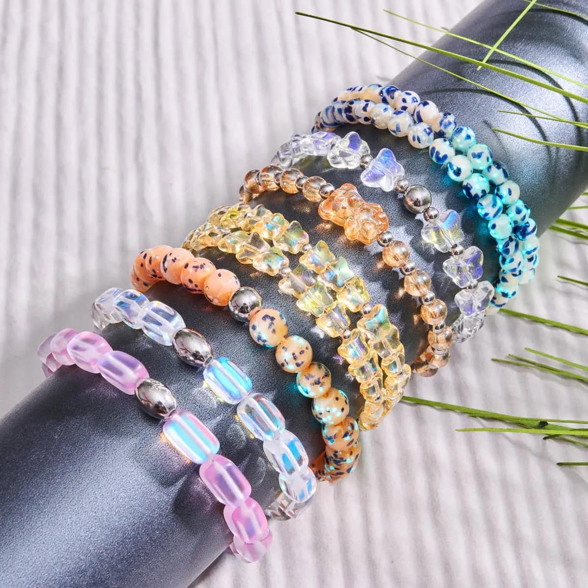 Blue Willow | .925 Sterling Silver | Firefly Glass Wrap