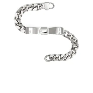 Bow Chain Bracelet in Silver