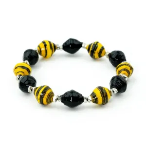 Bracelet -  Black & Yellow Team Signature