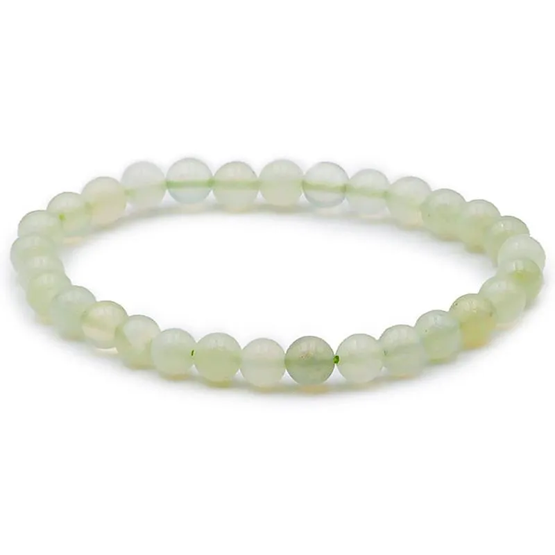 Bracelet jade de Chine A (boules 5-6mm)