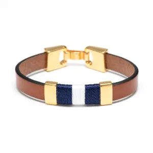 Bristol - Mahogany/Navy/White/Gold
