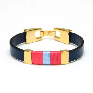 Bristol - Navy/Coral/Light Blue/Gold