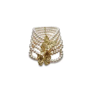 Butterfly Pearl Bracelet