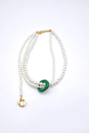 Cailin Faux Pearl Necklace