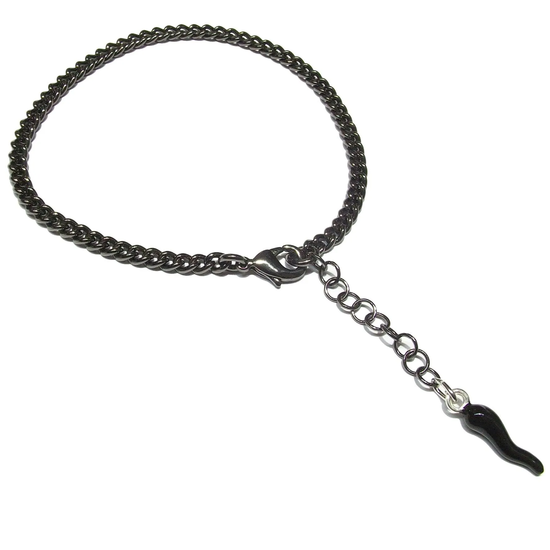 Capodagli bracelets Fortunelli black horn bronze bronze pvd rustio silver 925 br-br-0004