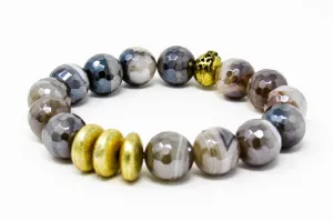 Carrington Bracelet-Mystic Agate