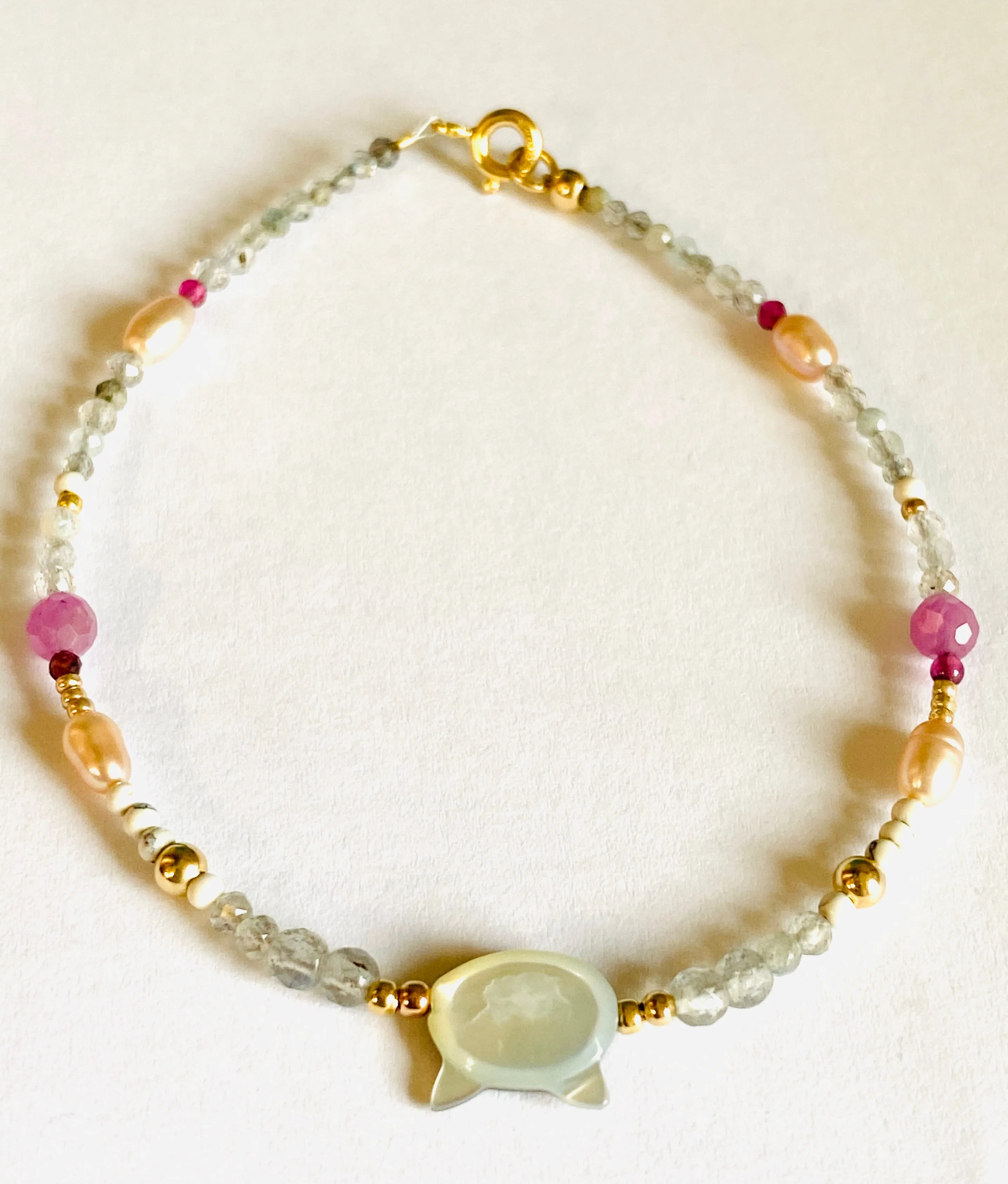 Cat Donation Bracelet/ Partial Proceeds go to Cat Shelters