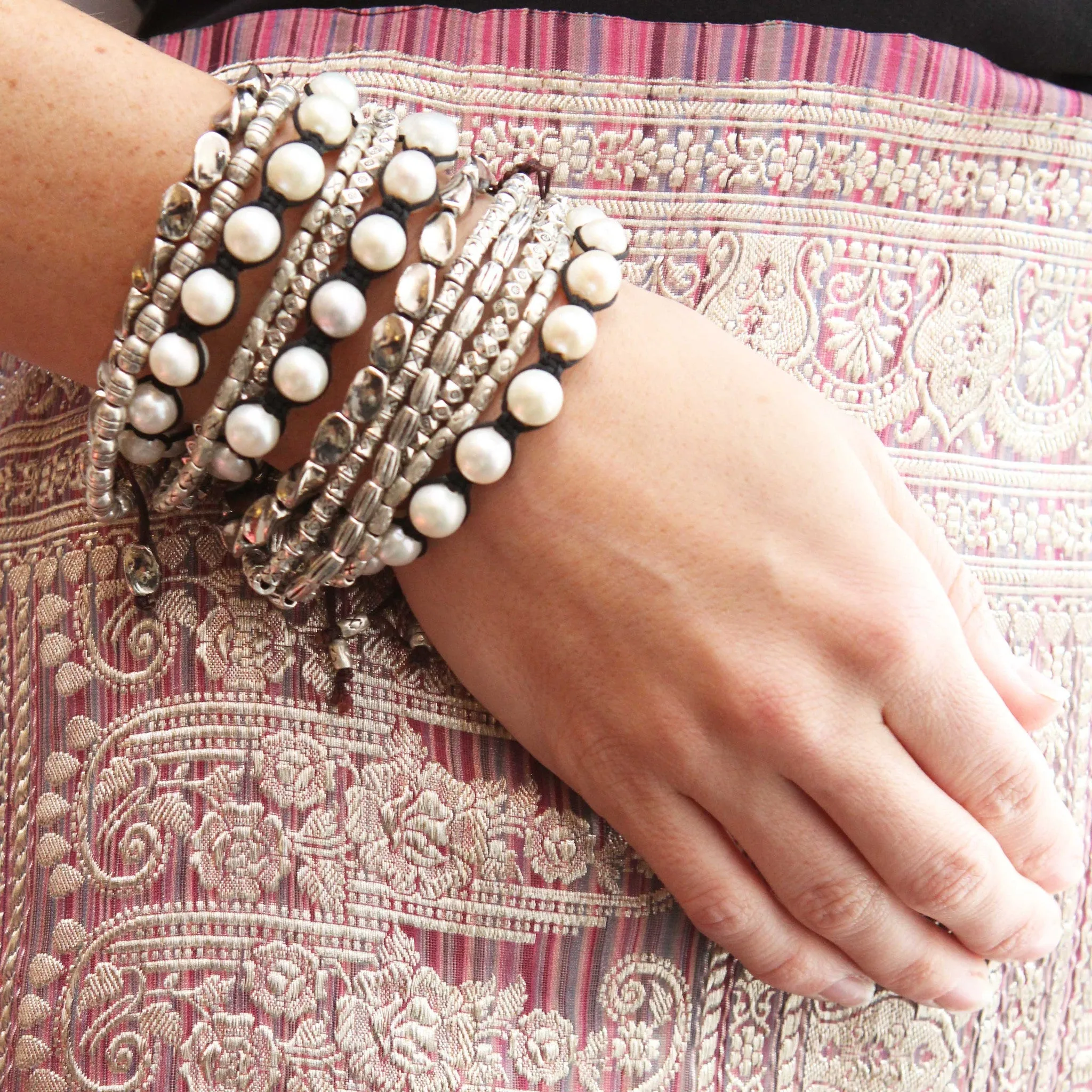 Celtic knot Bali Silver Bracelets