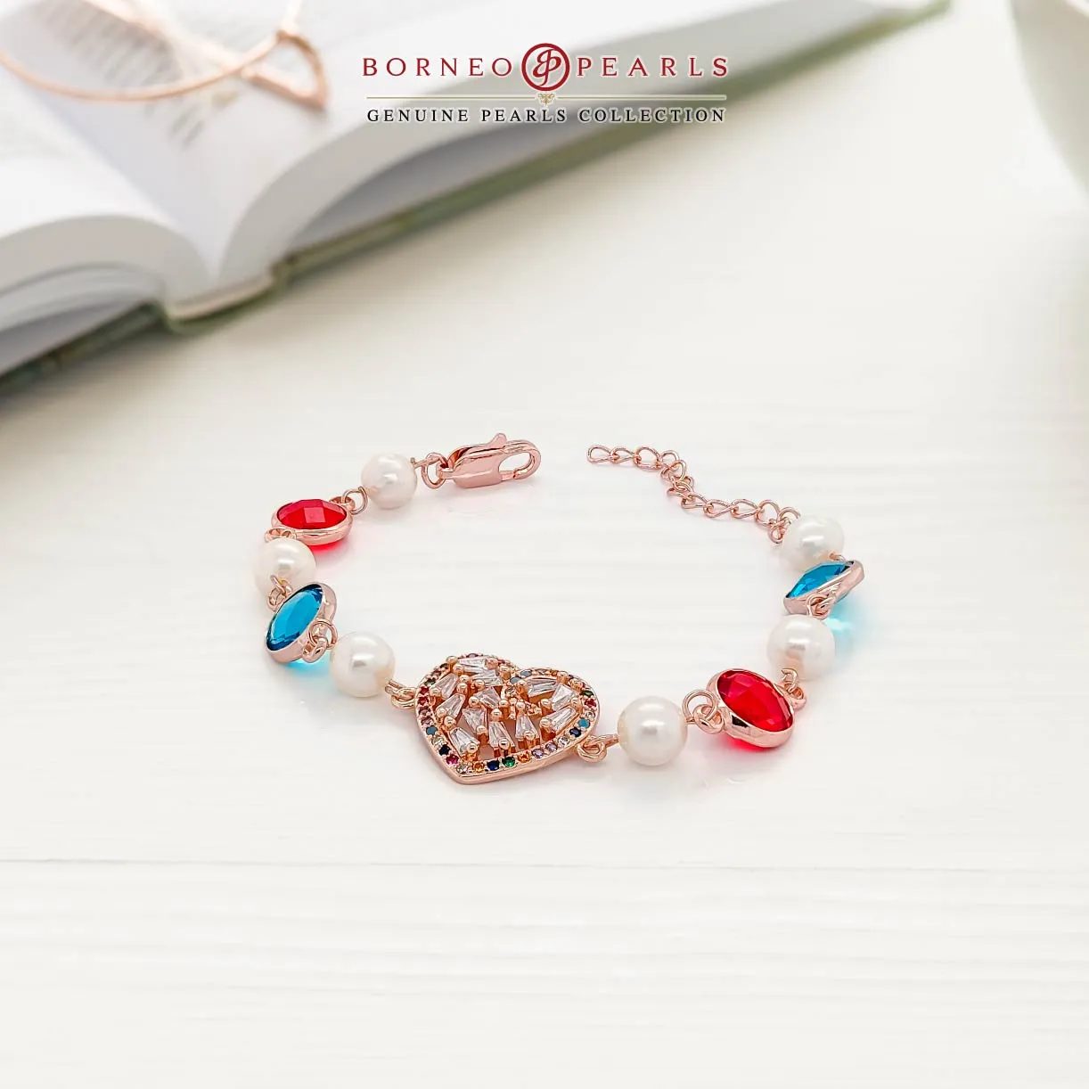 Charm Pearl Bracelet