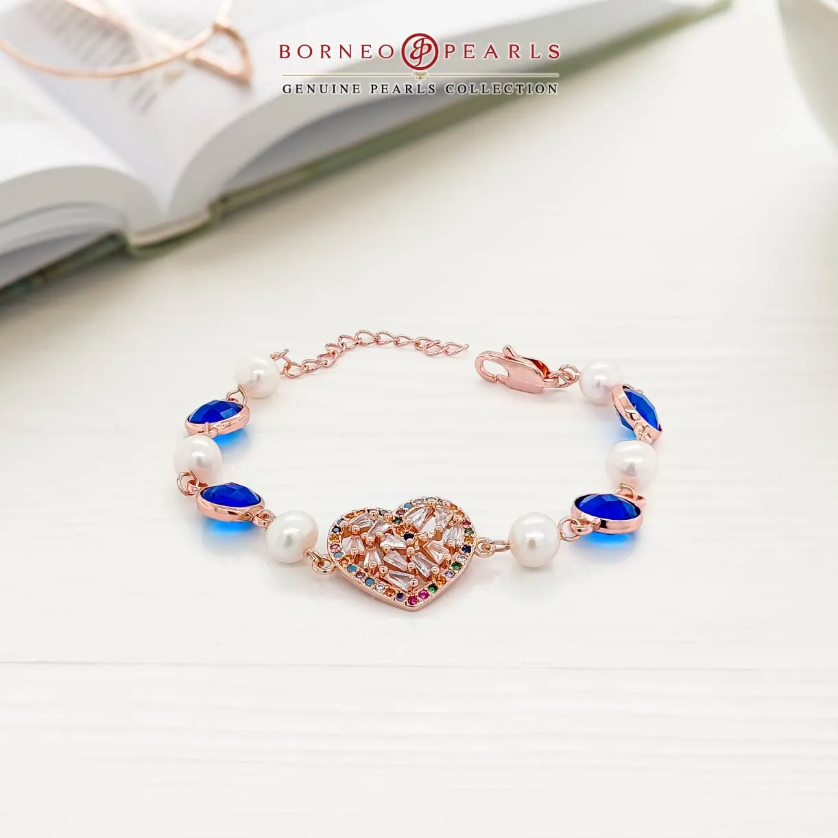 Charm Pearl Bracelet