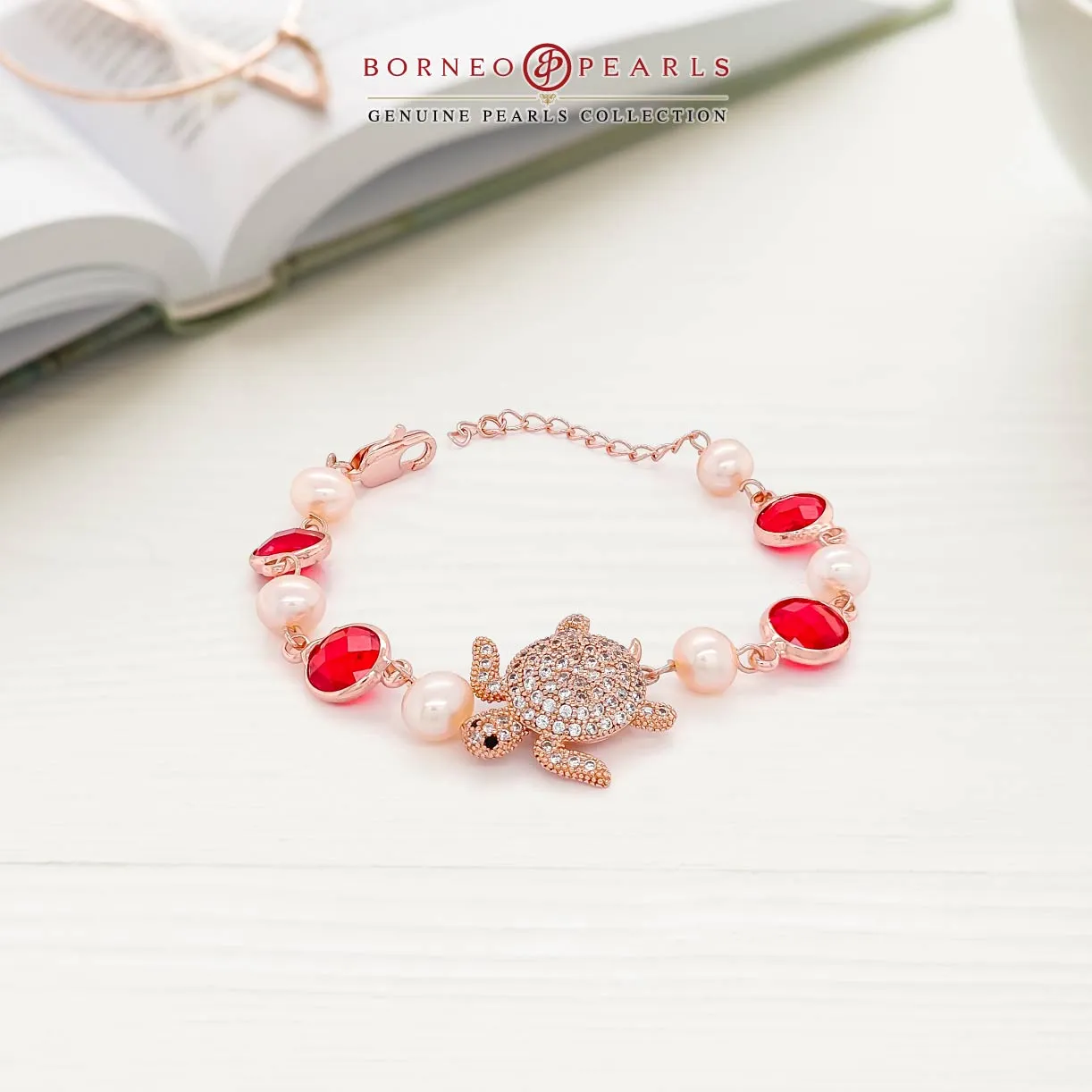 Charm Pearl Bracelet