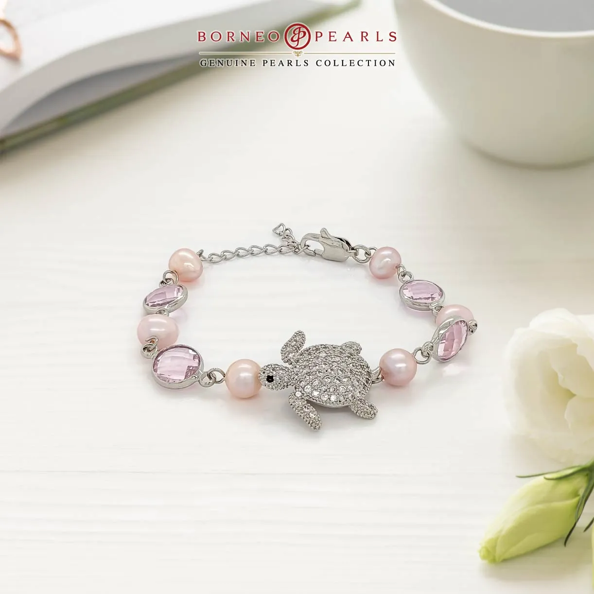 Charm Pearl Bracelet