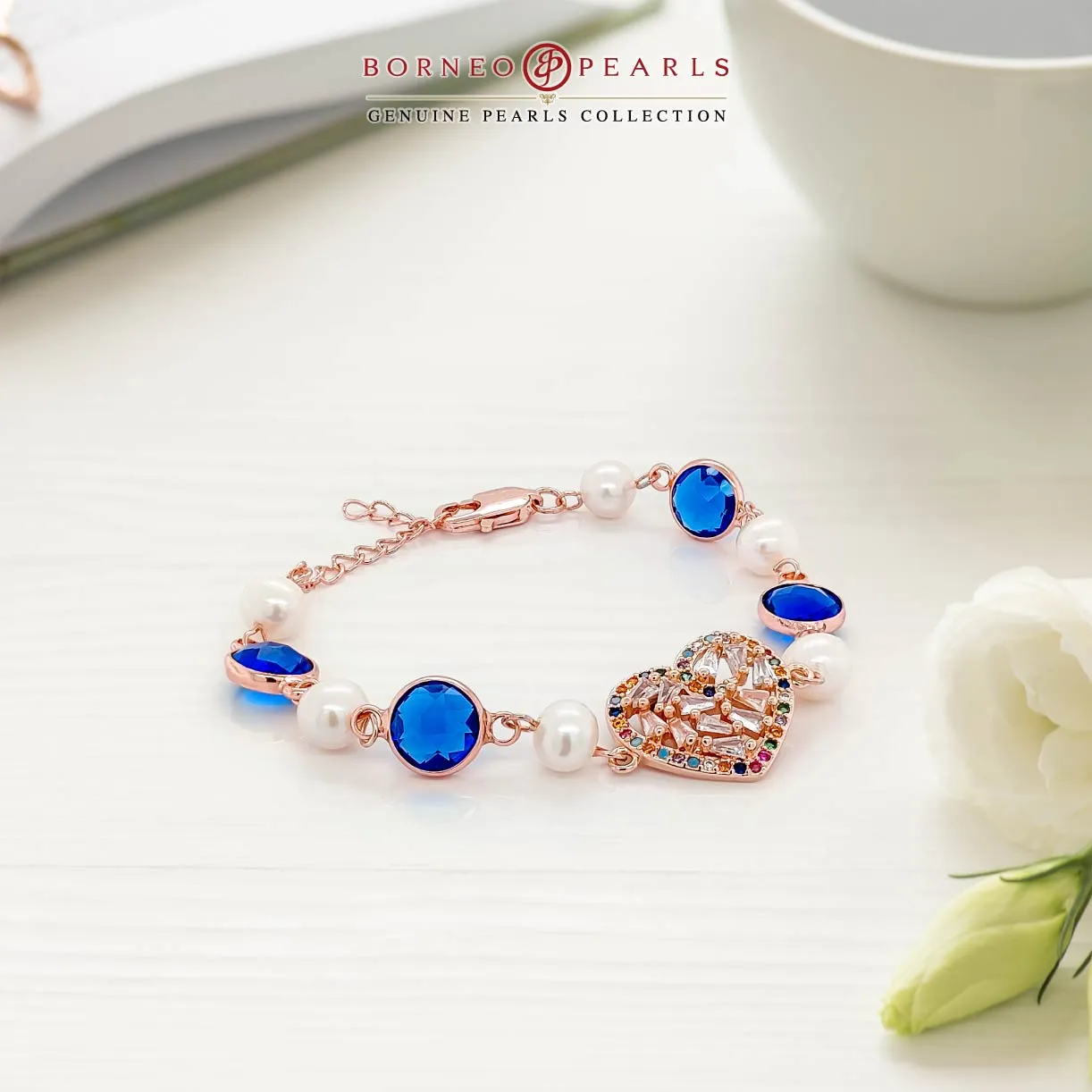 Charm Pearl Bracelet